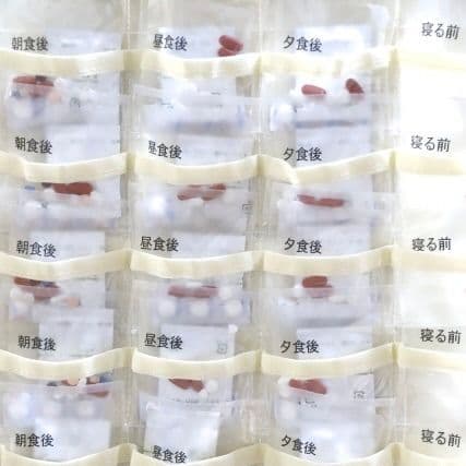 服薬カレンダー（壁掛けタイプ）のイメージ