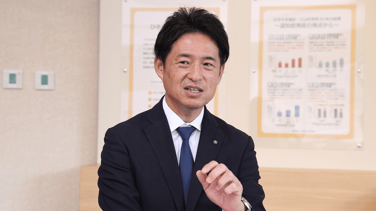 久山町長・西村勝氏の写真