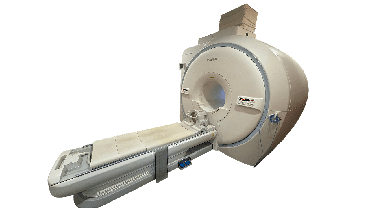 MRI(磁気共鳴画像)/MRA(磁気共鳴血管撮影法)の装置