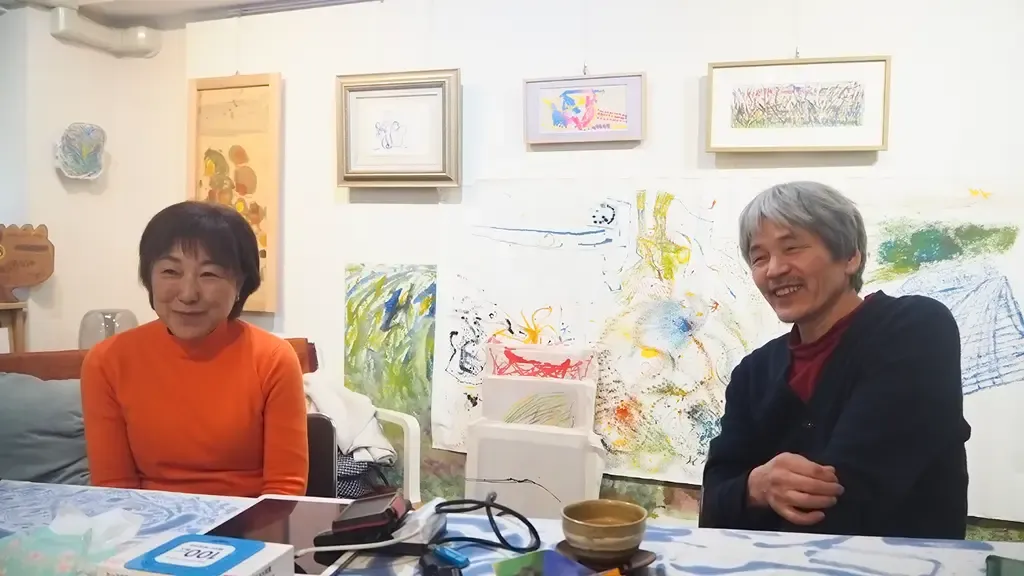 ARTMaNの井上さんと鍋島さんがインタビューを受けている
