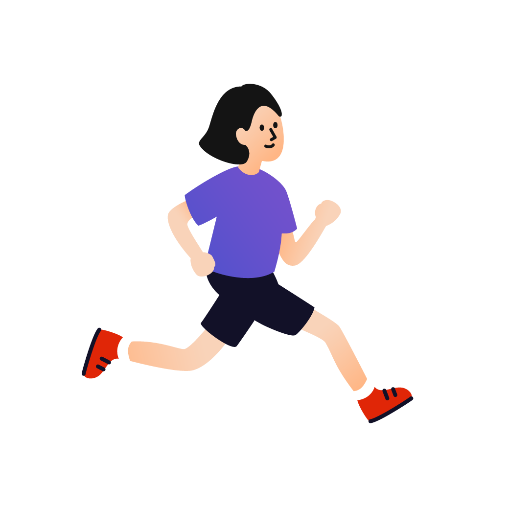 human runner