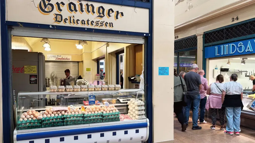 ニューカッスルのグレンジャーマーケット