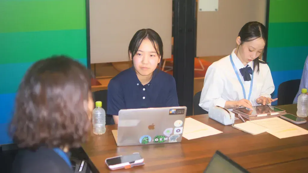 広尾学園の佐藤さんの様子.webp