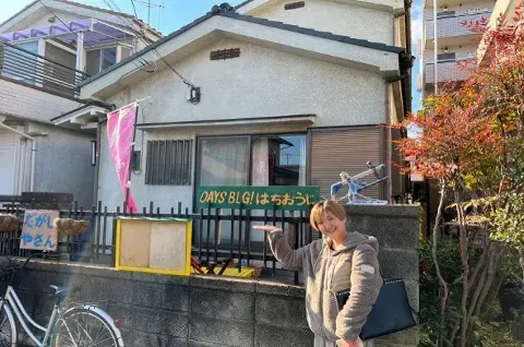 BLG八王子を訪れた山中さん