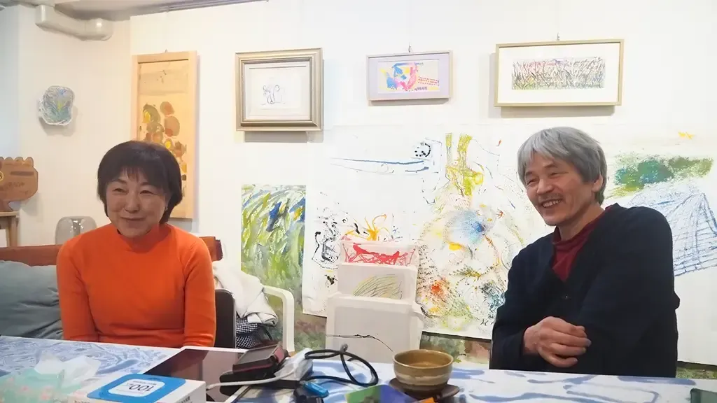 ARTMaNの井上さんと鍋島さんがインタビューを受けている