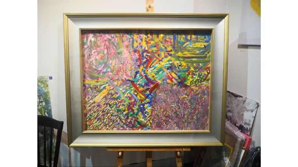 認知機能の維持・向上を目的に開発された「プログラムアート」の作品